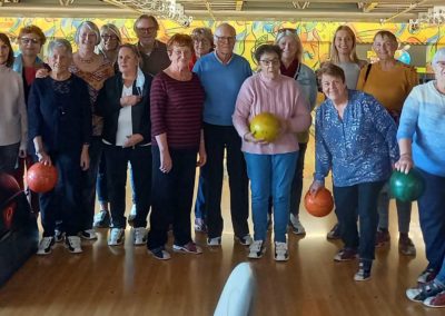 L'équipe de Bowling de l'Office des Seniors