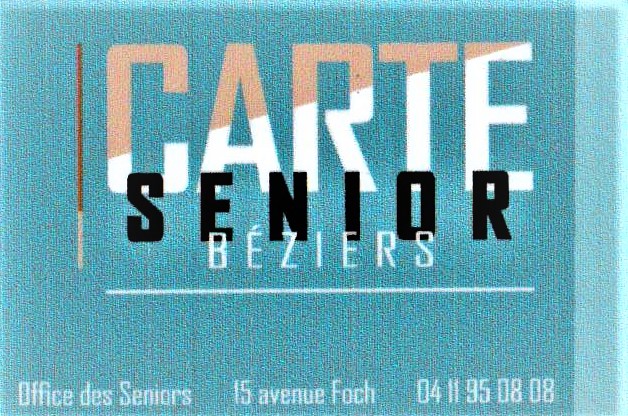 Carte Seniors Carte Seniors